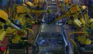 汽车装配自动化出产线